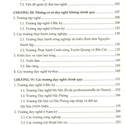 Trường Dạy Nghề Ở Việt Nam Thời Pháp Thuộc (1898-1945)