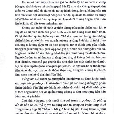 Đề Thám - Thời Kỳ Huy Hoàng (Qua Báo Chí Và Hồ Sơ Mật Thám Pháp Ở Đông Dương Năm 1909)