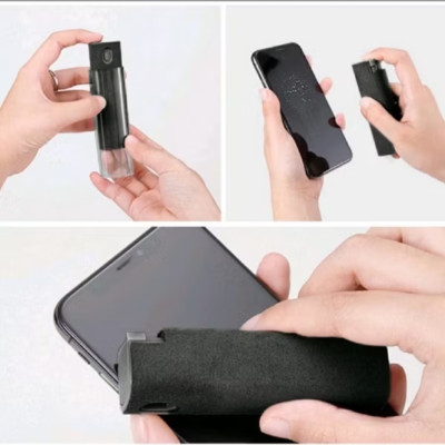 THIẾT BỊ XỊT LAU LÀM SẠCH MÀN HÌNH ĐIỆN THOAI MÁY TÍNH LAPTOP TVI HÀNG CHUẨN 