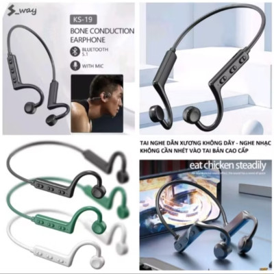 TAI ĐEO NGHE NHẠC DẪN XƯƠNG ÂM THANH CỰC HAY CHẤT LƯỢNG KẾT NỐI BLUETOOTH THÔNG MINH 