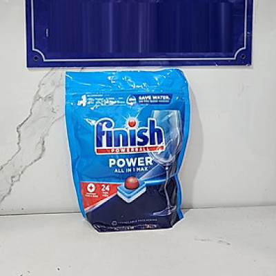 Viên rửa bát Finish All in 1 Max Túi 80 viên (tặng thêm 100 gam muối)