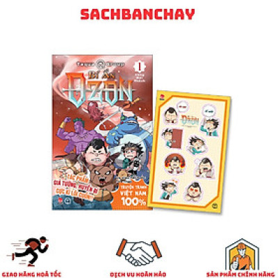 Bí Ẩn Ozon: Tập 1 - Vùng Đất Thánh - Tặng Kèm Obi + Bảng Sticker (Số Lượng Có Hạn)