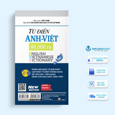 Từ Điển Anh - Việt 80.000 Từ - Vanlangbooks