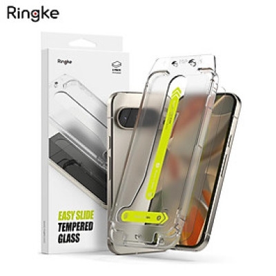 [Combo 2] Dán cường lực Google Pixel 10 / Pixel 9 RINGKE Easy Slide Tempered Glass - Hàng Chính Hãng