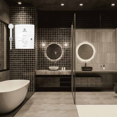 Máy Nước Nóng Trực Tiếp Ariston 4,5000W AURES EASY 4.5P-Hàng chính hãng