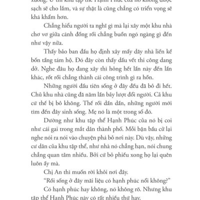 Khu Tập Thể Hạnh Phúc