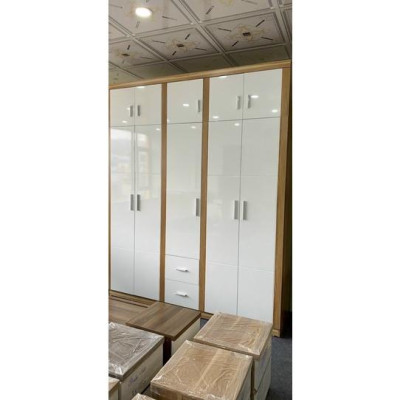 tủ gỗ mdf có tầng để chăn màn