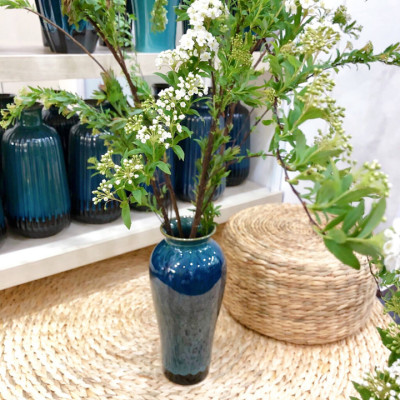 Lọ hoa gốm sứ - Lọ Đùi Dế Cao - Gốm sứ Bát Tràng - Trang trí nhà cửa