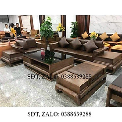 Bộ bàn ghế phòng khách HP55 ( FREESHIP Hà Nội , Hải Phòng ,Thái Bình , Nam Định ,Ninh Bình )