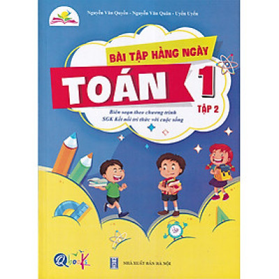 Sách - Bài tập hằng ngày Toán 1 tập 2 (Biên soạn theo chương trình sgk Kết nối tri thức với cuộc sống)