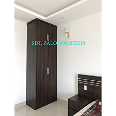 Tủ quần áo gỗ MDF đơn giản