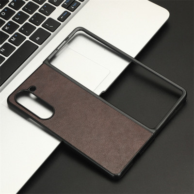 Ốp Lưng Case Da Dành Cho Samsung Galaxy Z Fold 5, Kai.N Leather Cover - HÀNG CHÍNH HÃNG