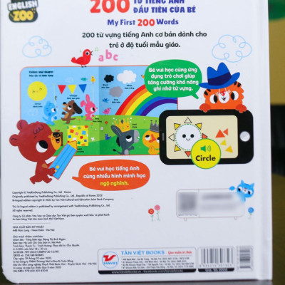 Tiếng anh cho thiếu nhi - 200 từ vựng tiếng Anh đầu tiên của bé – My first 200 words  - Bản Quyền