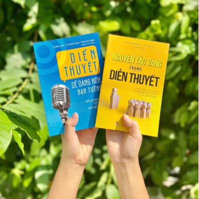 ComBo 2 Cuốn: Nguyên Tắc Vàng Trong Diễn Thuyết+Diễn Thuyết Dễ Dàng Hơn Bạn Tưởng