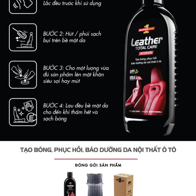 Kem Chăm Sóc Da Nội Thất Toàn Diện SUPERONE Leather Total Care - Interior SOUTHWALL B101