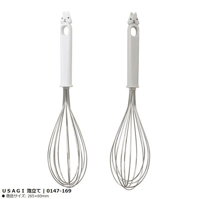 Dụng cụ đánh trứng tạo bọt Echo Usagi 26.5cm - Hàng nội địa Nhật Bản nhập khẩu chính hãng