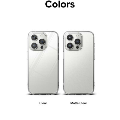 Ốp Lưng Trong Suốt Ringke Fusion Dành Cho iPhone 15 Pro Max / 15 Pro / 15 Plus / 15, Viền Dẻo, Lưng Chống Ố Vàng - HÀNG CHÍNH HÃNG