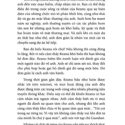 Keanu Reeves - Ma Trận Cuộc Đời (Bí Ẩn Đằng Sau Người Đàn Ông Tử Tế Nhất Hành Tinh) _FN