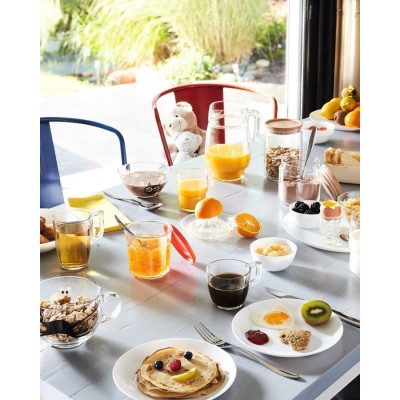 Bộ bát đĩa (tô, chén, dĩa) thủy tinh Luminarc Diwali 10 chi tiết DW10D, dùng lò vi sóng, máy rửa bát