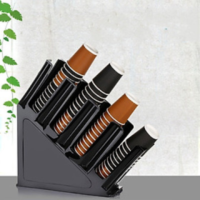 Kệ đựng ly trà sữa - Kệ để ly trà sữa 4 ngăn