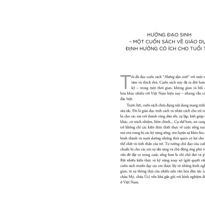 Sách - Hướng Đạo Sinh