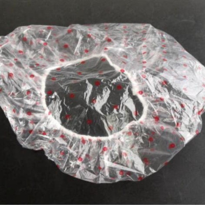 Set 06 mũ tắm trùm đầu chấm bi free size