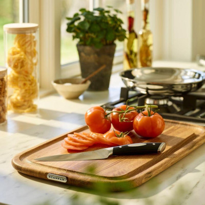 Dao thái thịt, dao thái rau củ quả đa năng Scanpan Classic 15cm 92501500, thép không gỉ cao cấp