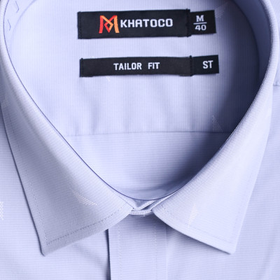 Áo sơ mi tay ngắn lai ngang  Khatoco