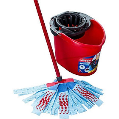 Bộ cây lau nhà VILEDA Supermocio Wet Mop Hàng chính hãng