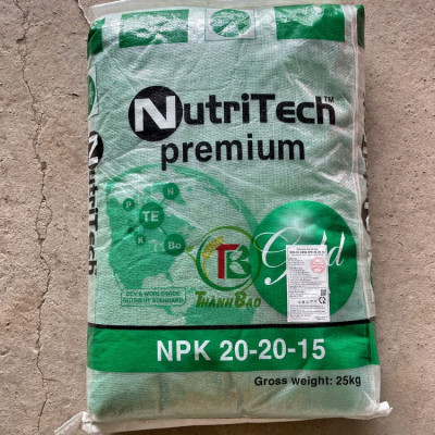 Phân bón NPK 20-20-15 TE CCV bao 25kg