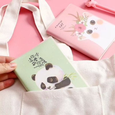 Sổ Tay Bìa Dẻo A6 Chống Thấm Nước Dòng Kẻ Ngang 140 Trang