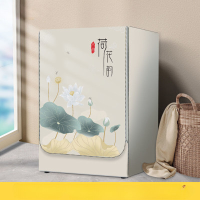 Bọc trùm máy giặt cửa ngang vải bạt cao cấp chống nước che mát máy ngăn bụi bẩn