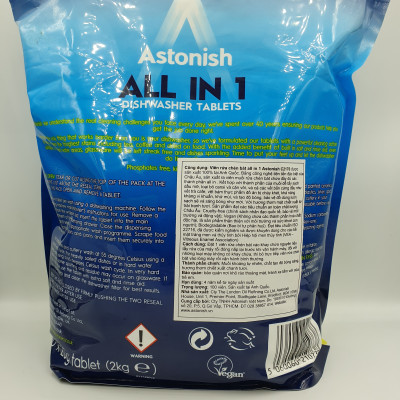 100 viên rửa chén bát tất cả trong 1 Astonish C2171 