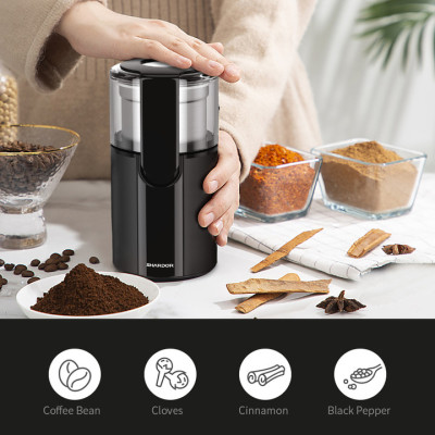 Máy xay hạt cà phê và gia vị đa năng Shardor CG628B - Công suất: 200W - HÀNG NHẬP KHẨU