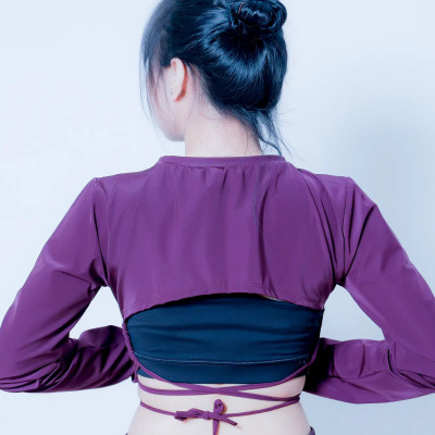 Áo Thể Thao Nữ Đa Năng LMcation Joyce Crop Top - Tím