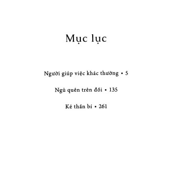 Kính Vạn Hoa - Tập 16: Người Giúp Việc Khác Thường - Ngủ Quên Trên Đồi - Kẻ Thần Bí (Tái Bản 2022)