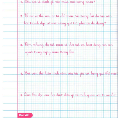 Vở Ô Li Bài Tập Tiếng Việt 5 (Bám Sát SGK Cánh Diều) (HA)