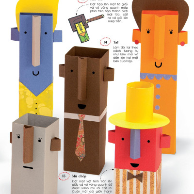 365 Ý Tưởng Sáng Tạo: Biến Giấy Báo, Bìa Carton Bỏ Đi Thành Các Món Đồ Có Giá Trị