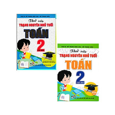 Combo Thử Sức Trạng Nguyên Nhỏ Tuổi Môn Toán Lớp 2 (Biên Soạn Theo Chương Trình Mới) (HA)