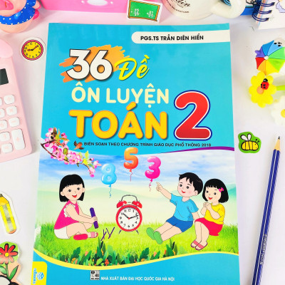 Sách - 36 Đề Ôn Luyện Toán 2 - Biên soạn theo chương trình GDPT mới - ndbooks