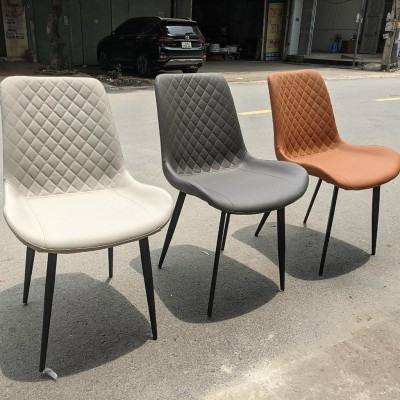 Bàn ăn mặt đá phiến thông minh kéo dài chân chữ V kết hợp ghế Nelson