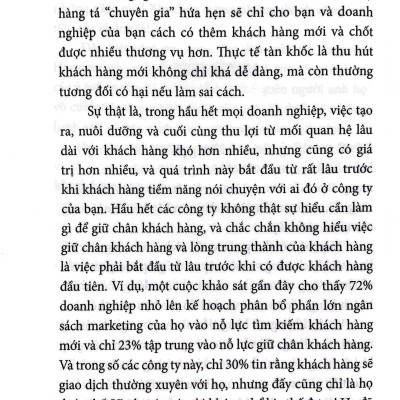 Sách - Giữ Chân Khách Hàng - Bí Quyết Duy Trì Vòng Lặp Mua Hàng