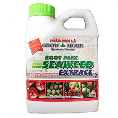 Phân bón lá Grow More Root Plex Seaweed extract - chiết xuất từ rong biển USA 100% ( 500ml / 1 lít )
