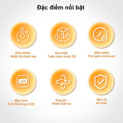 HÀNG CHÍNH HÃNG - Máy nấu chậm Sous vide, dùng cho gia đình. Thương hiệu Mỹ cao cấp BioloMix SV-9002