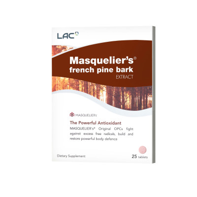 VIÊN UỐNG CHỐNG OXY HÓA LAC MASQUELIER CHIẾT XUẤT VỎ THÔNG PHÁP (25 VIÊN)