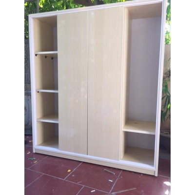 tủ nhựa đài loan cánh lùa vân gỗ