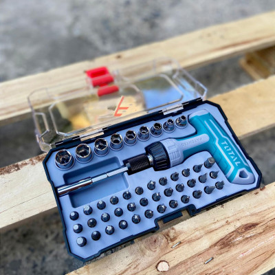 BỘ 47 TUA VÍT VẶN TAY CẦM T TOTAL TACSD30476 - HÀNG CHÍNH HÃNG