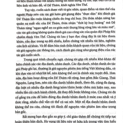 Đề Thám - Thời Kỳ Huy Hoàng (Qua Báo Chí Và Hồ Sơ Mật Thám Pháp Ở Đông Dương Năm 1909)