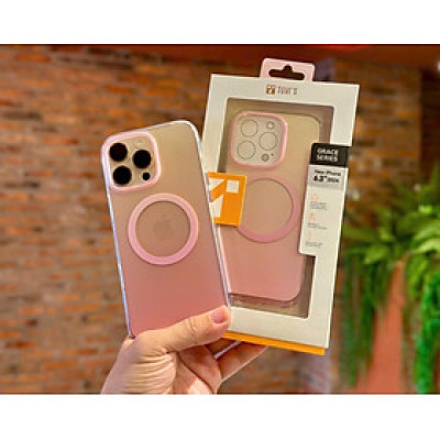 Ốp lưng Phối Màu Sạc từ tính dành cho iphone 16promax. Hàng Nhập Khẩu