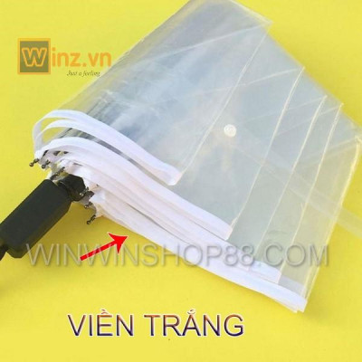 Dù gấp trong suốt siêu gọn - Winz.vn